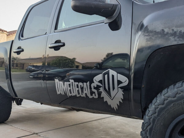 Dime Decals Banner Logo + Text