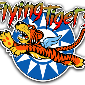 flying tigers sticker